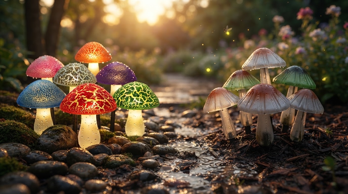 Are Solar Mushroom Lights Durable in Rain?