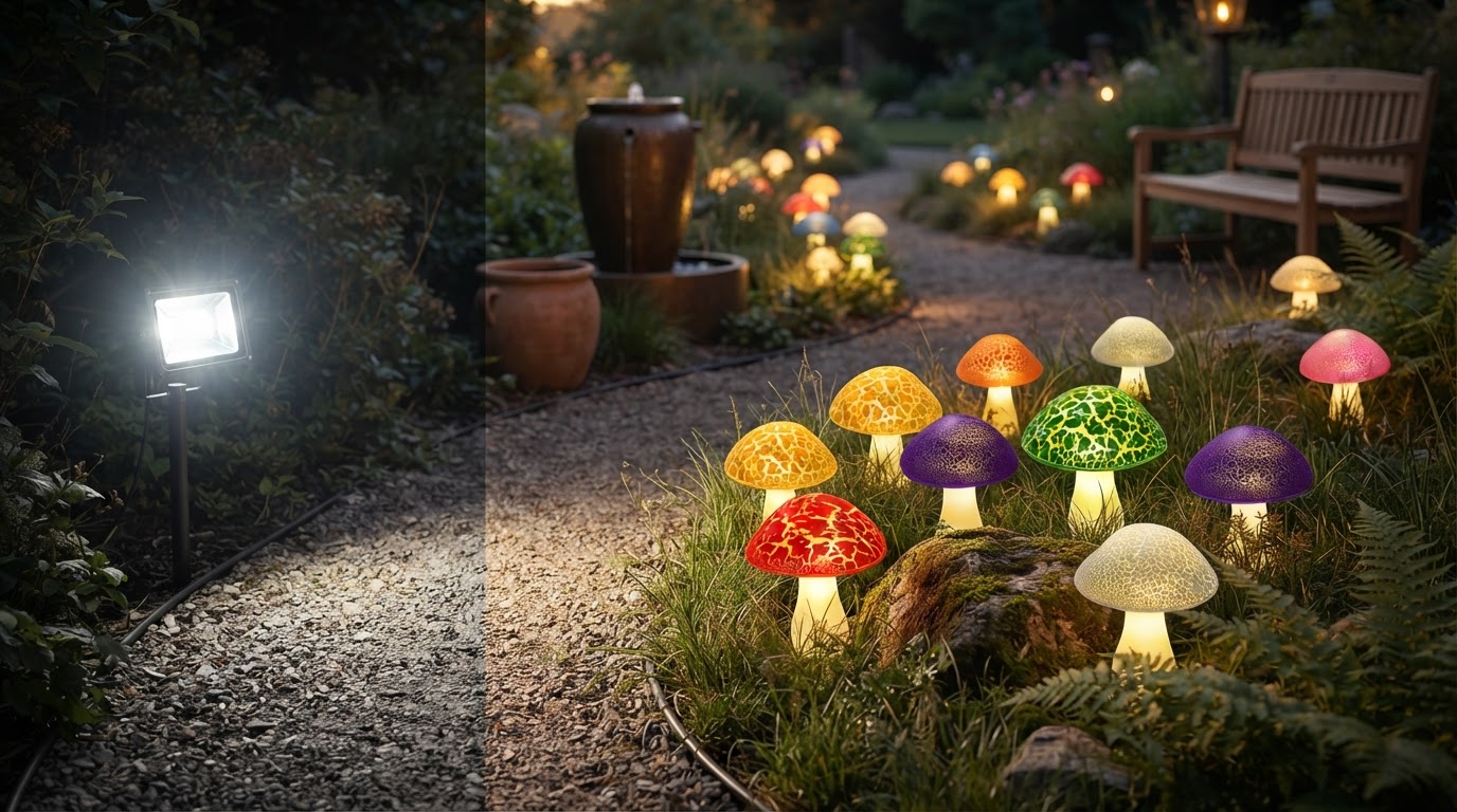 Why Choose Solar Mushroom Lights for Garden Paths?