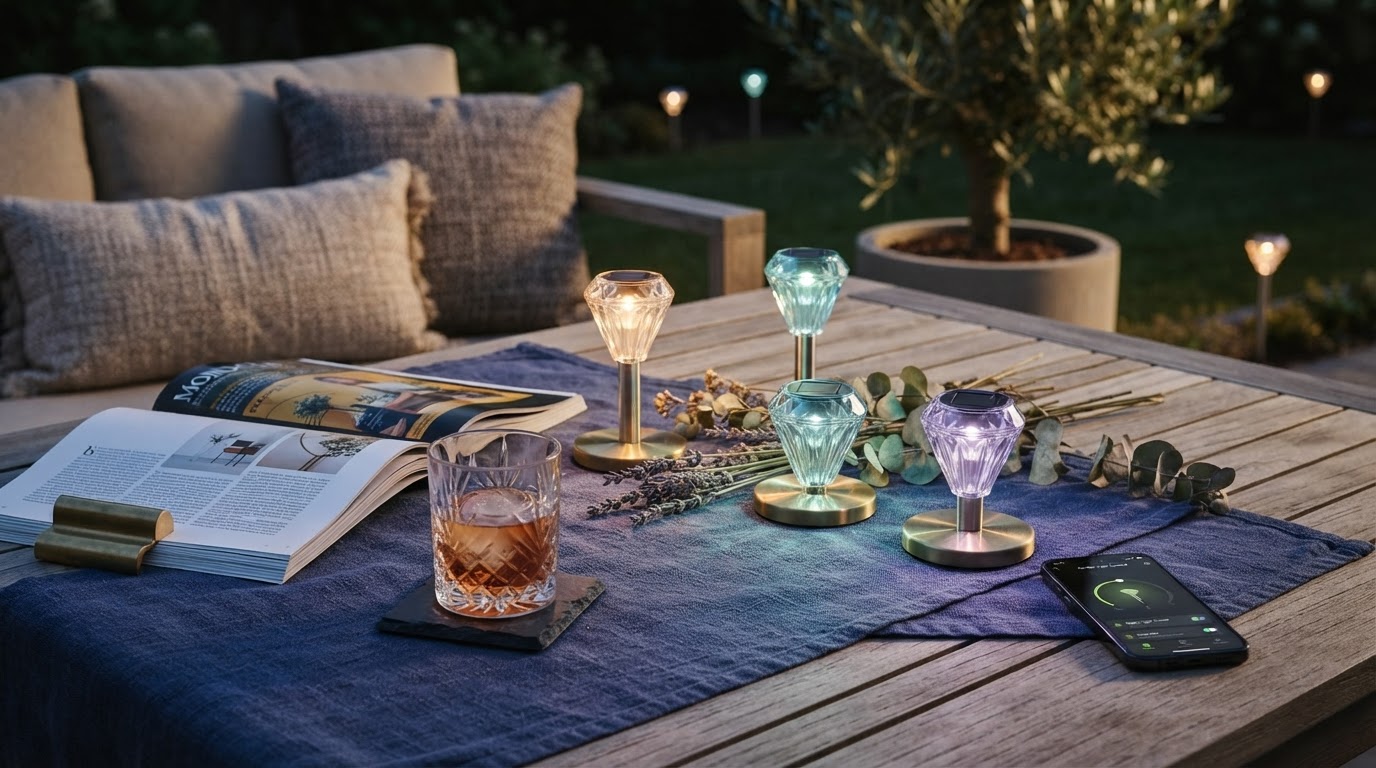 Managing Outdoor Ambiance with Solar Garden Color Lights