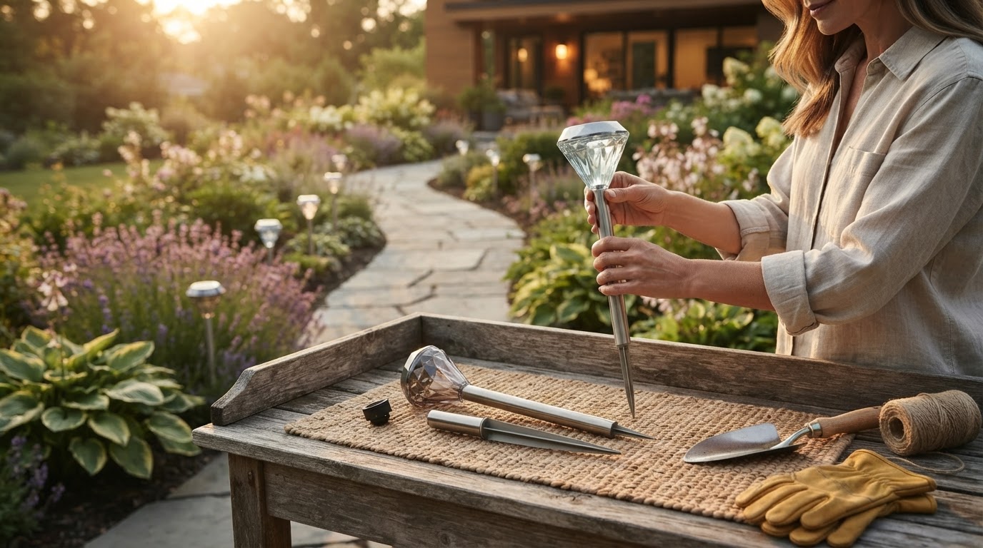 How to Install Solar Garden Lights in Your Yard