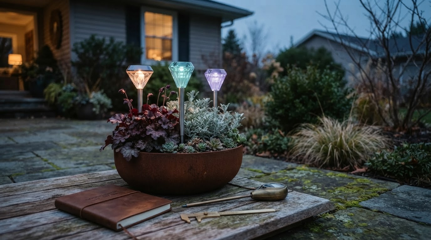 Optimizing Solar Garden Color Lights for Year-Round Use