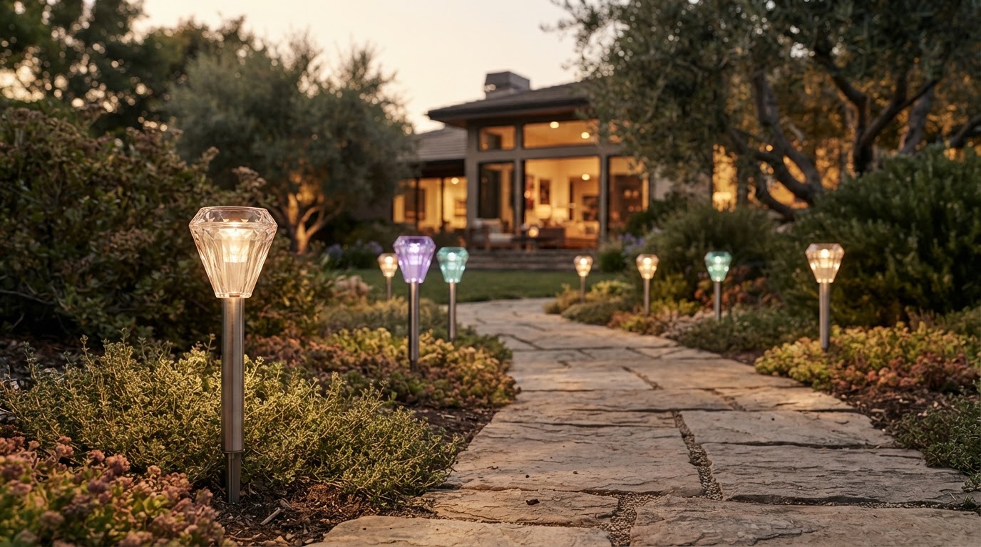 What are the best RGB solar landscape lighting options?