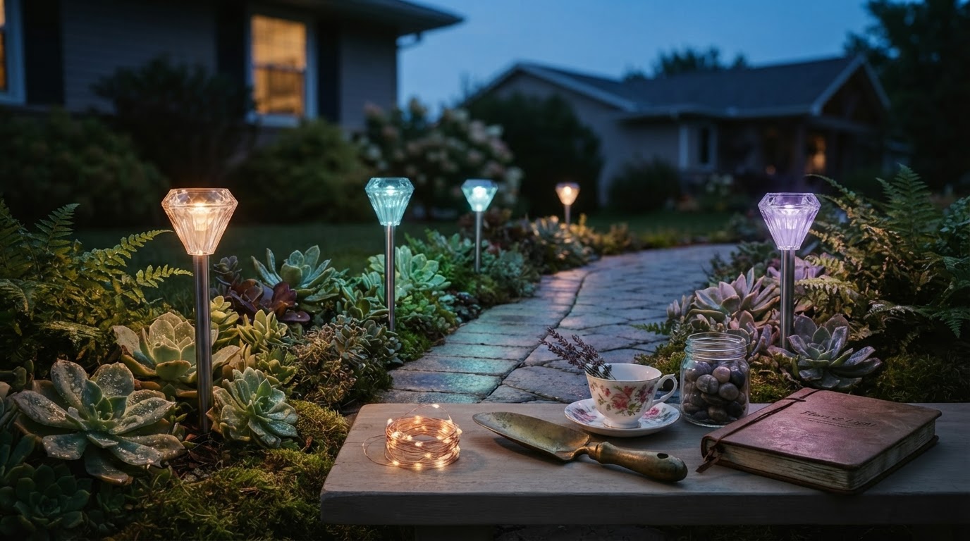 Selecting Solar Garden Color Lights for Fairy Decor