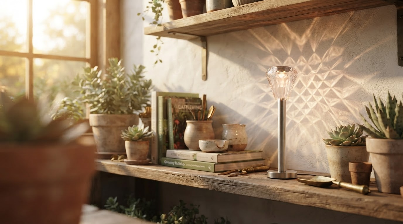 Solar Garden Color Lights Diamond Pattern Design Review