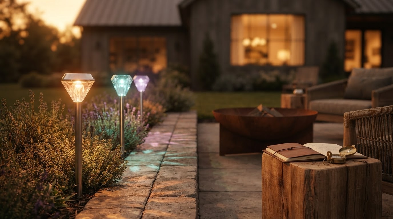 Solar Garden Color Lights Field Performance Assessment