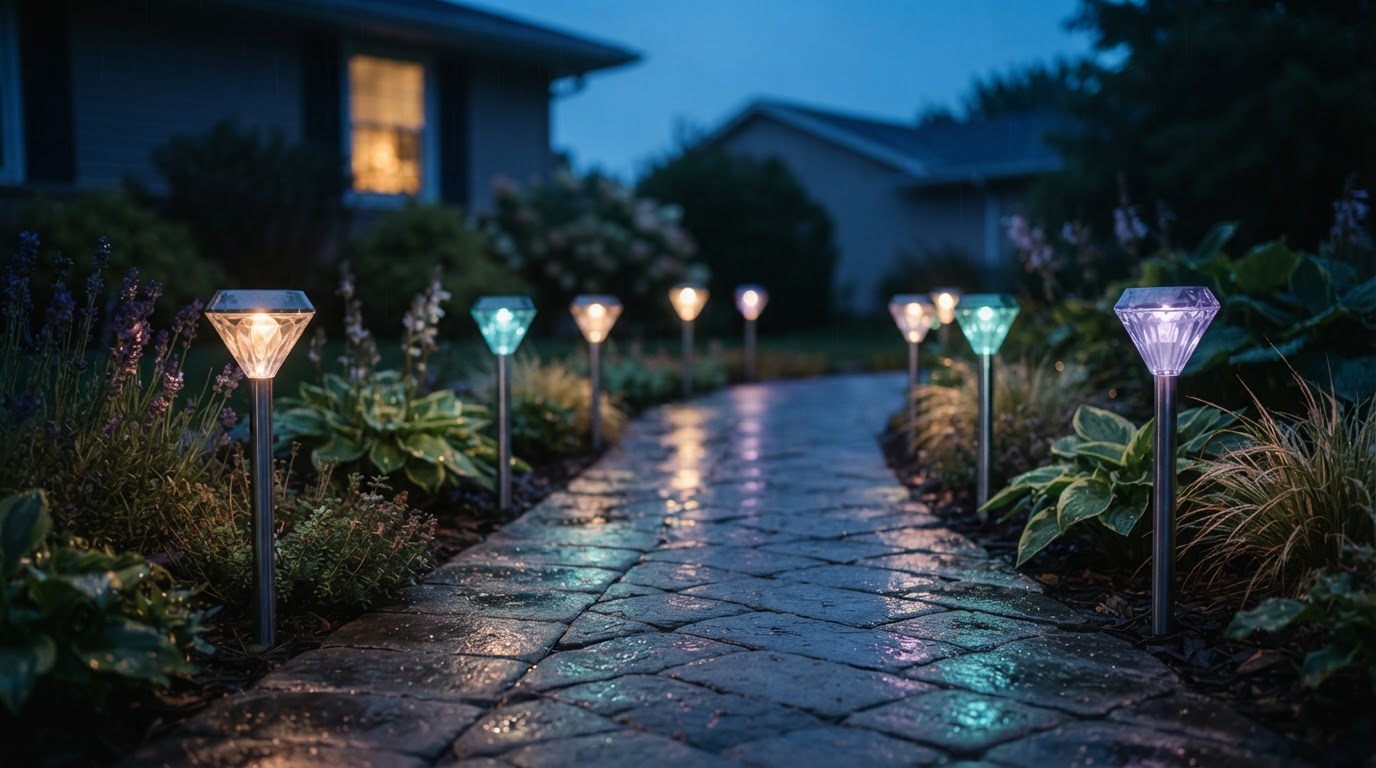 Solar Garden Color Lights Multi-Tone Performance Analysis