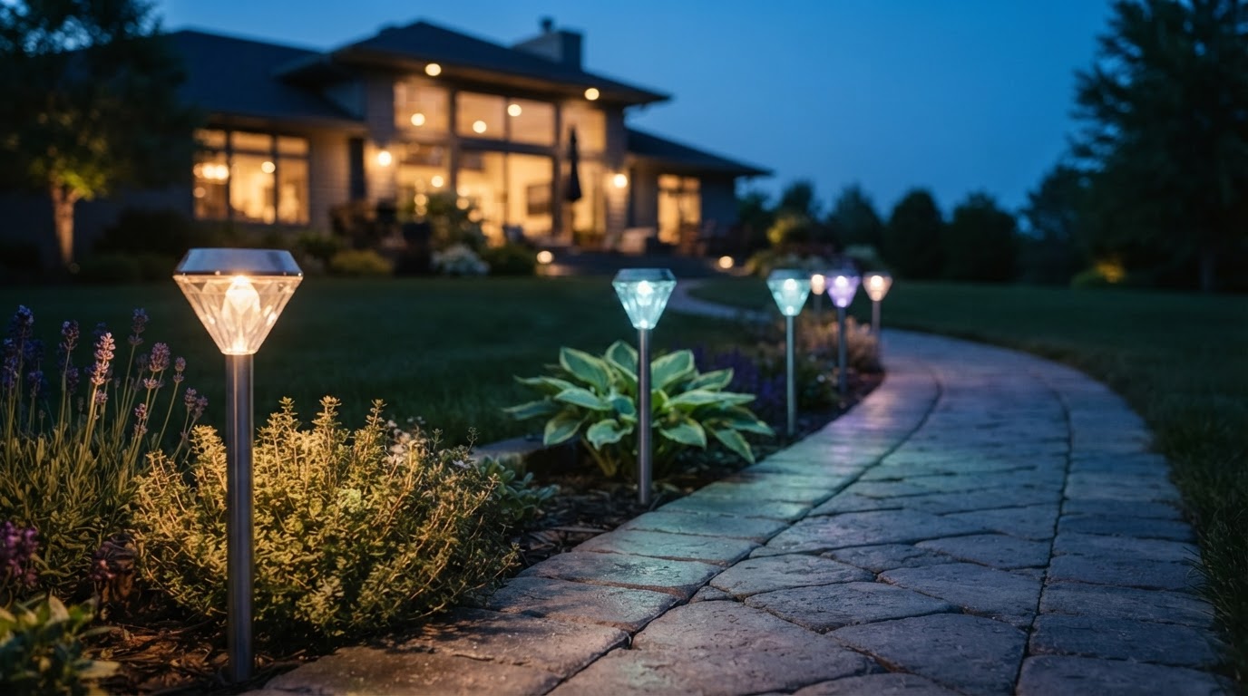 Which Solar Garden Color Lights work for pathways?