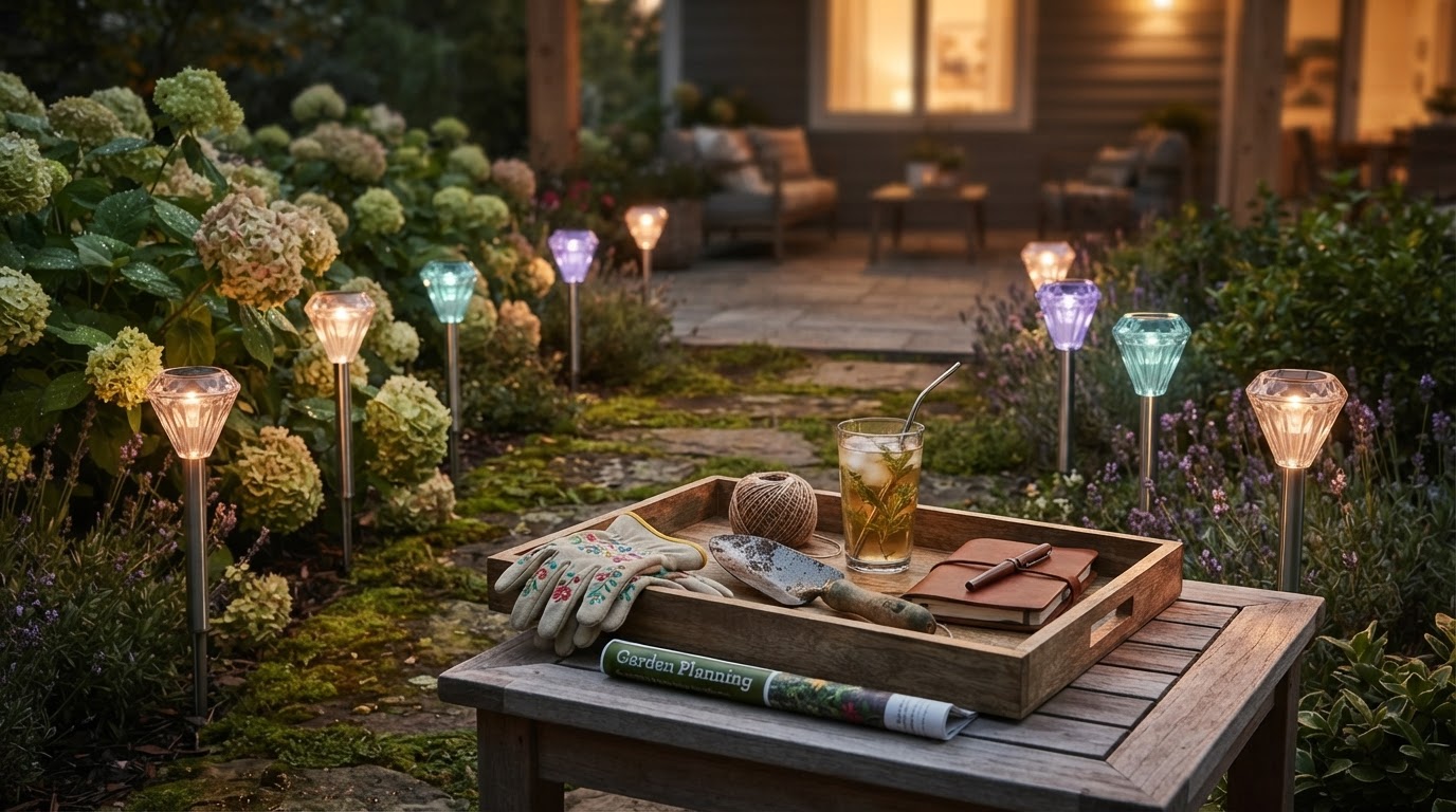 Solar Garden Color Lights Multi Color Setup Guide