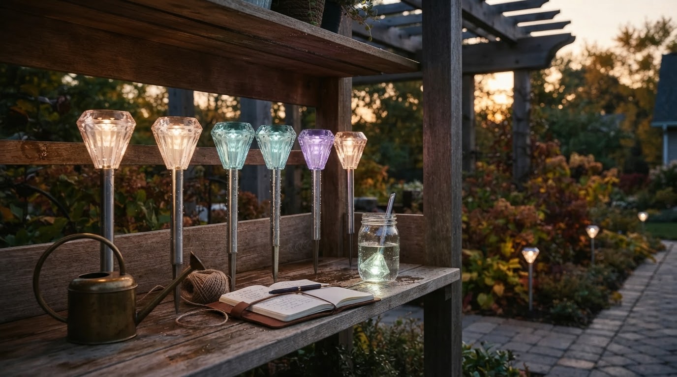 Solar Garden Color Lights Waterproof Performance Review