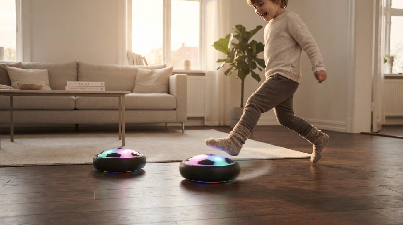 Glide Soccer Foam Bumper Setup for Hardwood Floors