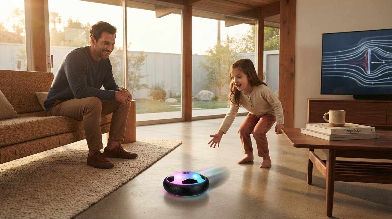 How Does the Glide Soccer Hover Ball Work?
