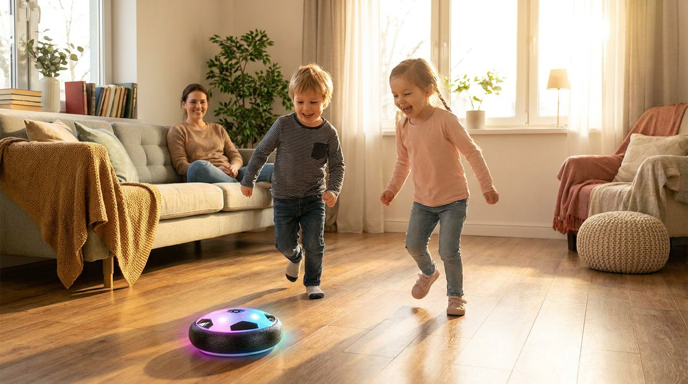 Can Glide Soccer provide screen-free indoor activity?