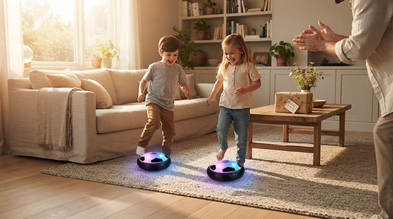 Summer Birthday Gifts Feature Glide Soccer Hover Balls