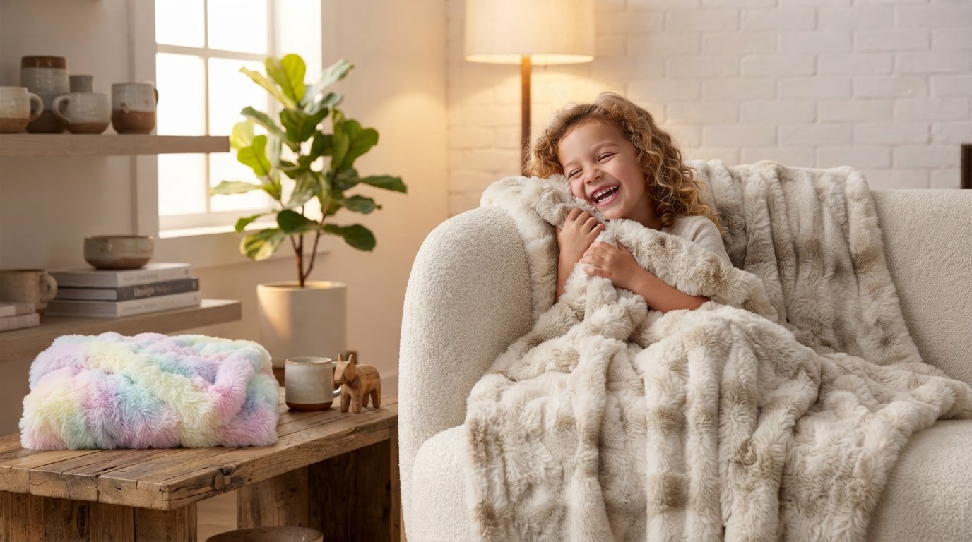 A 4-Step Move Toward Cruelty Free Faux Rabbit Fur Decor