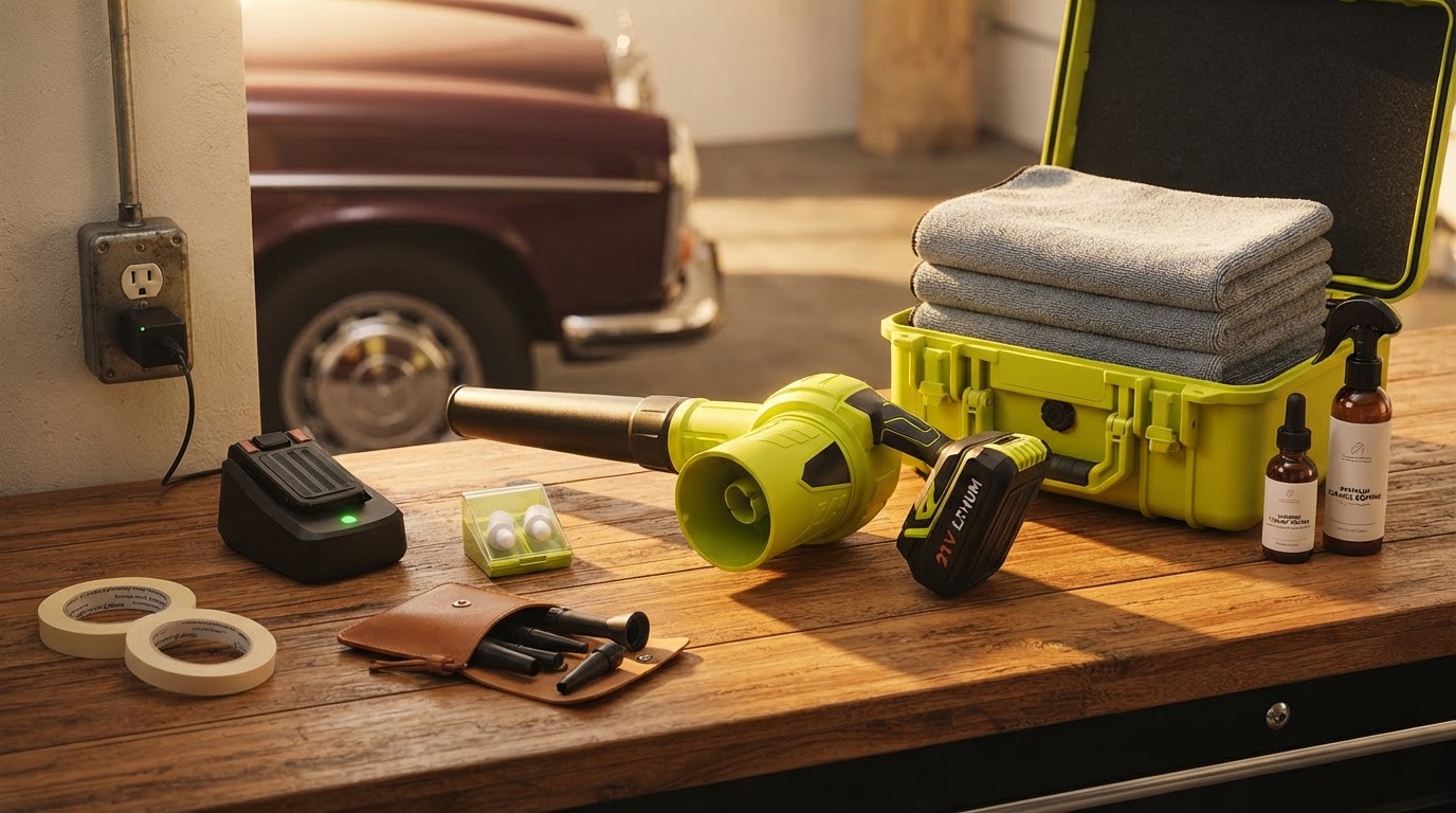 Optimizing Car Detailing with Jet Blower Technology