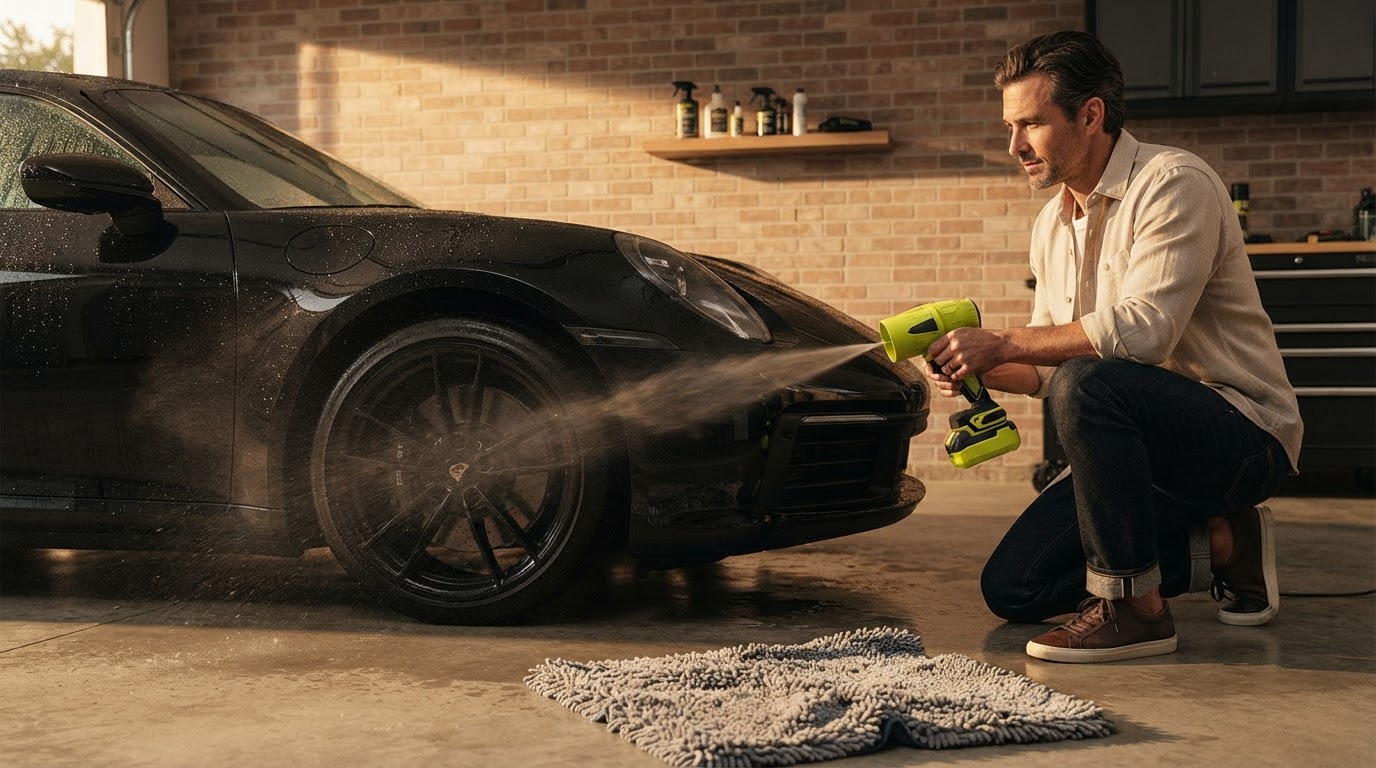What Causes Water Spots on Car Paint and Why Microfiber Towels Aren't Enough
