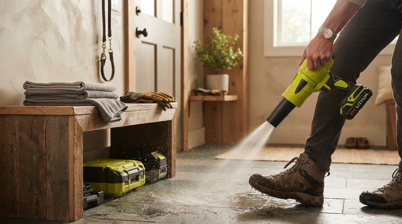 How effective is a handheld Jet Blower for drying?