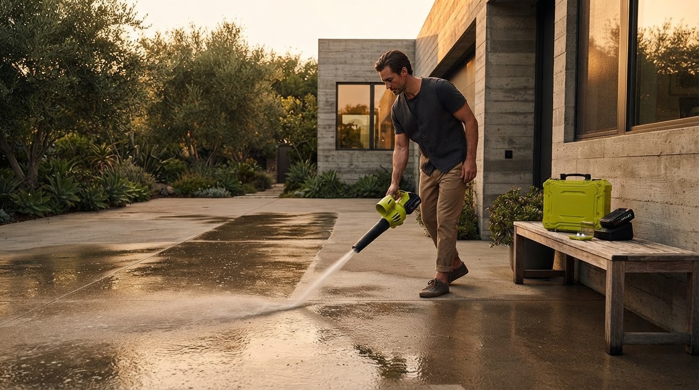 The 30-Foot Wet-Concrete Test That Changed My Jet Blower Pick