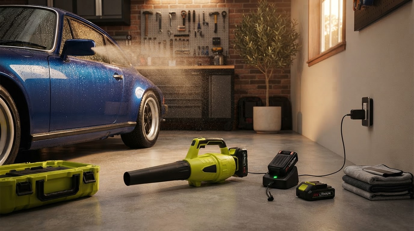 Why the Jet Blower Complete Kit Is the Ultimate Touchless Car Drying Setup