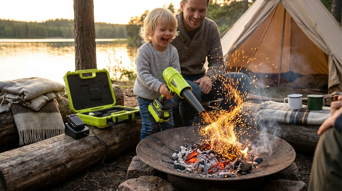 Why Use a Jet Blower for Camping and Fire Starting? A Complete Guide