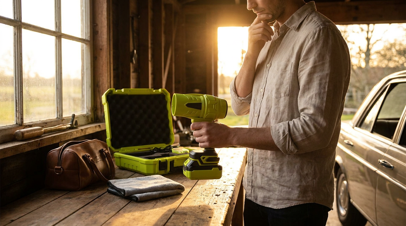 Jet Blower Precision for Touchless Car Drying
