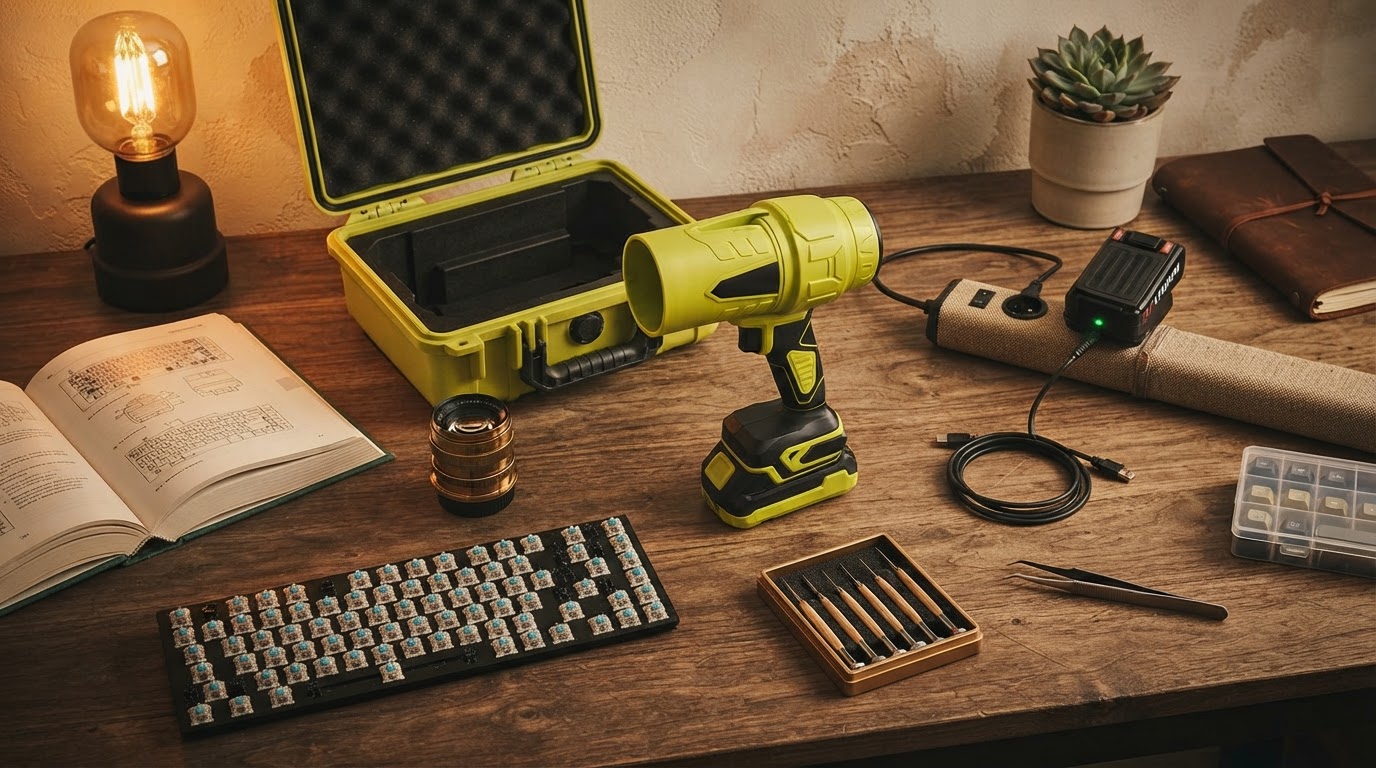 Selecting a Cordless Jet Air Duster for Hardware Care