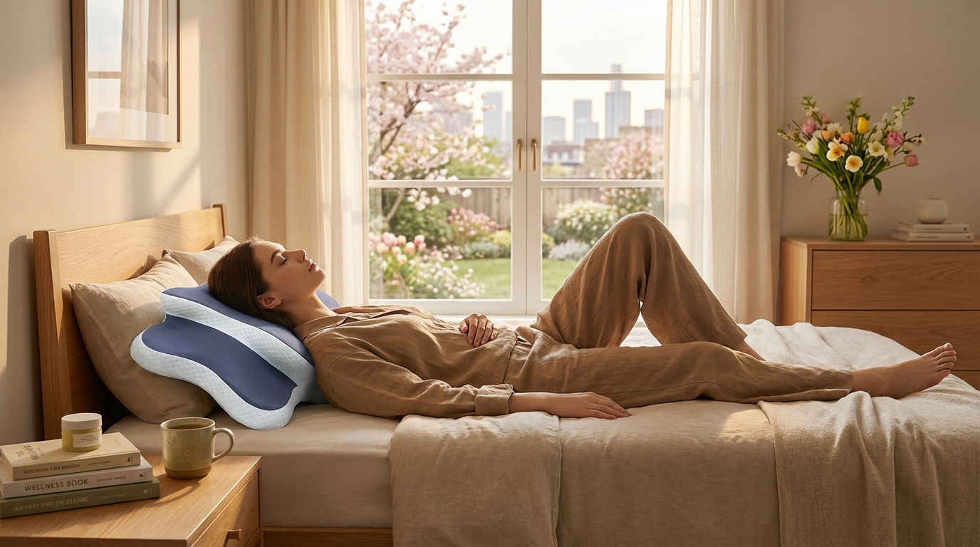 Big Spring Sale Offers Relief with Cervical Neck Pillow