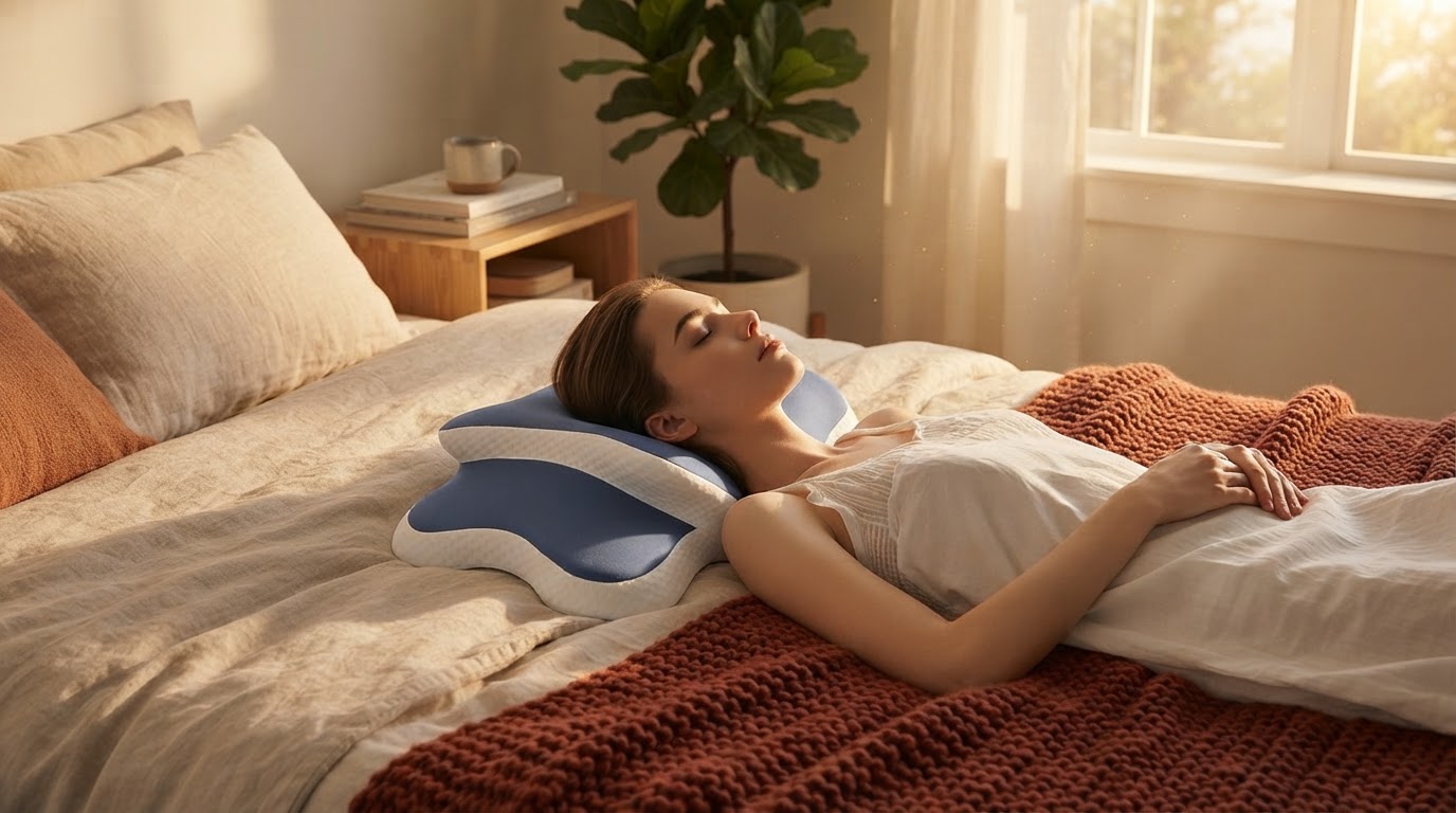 Cervical Memory Foam Pillow Drops to $36.70 at Amazon