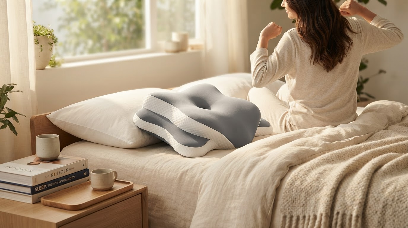 Cervical Memory Foam Pillow Drops to $36.70 at Amazon
