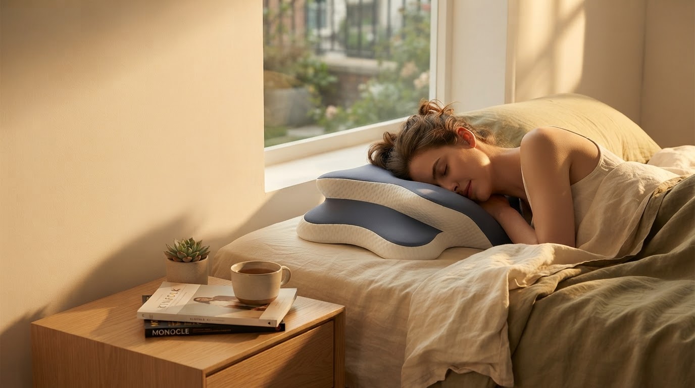 Cervical Memory Foam Pillow Drops to $36.70 Shipped