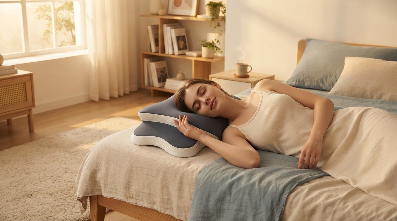 Cervical Memory Foam Pillow Drops to $36.70 at Amazon