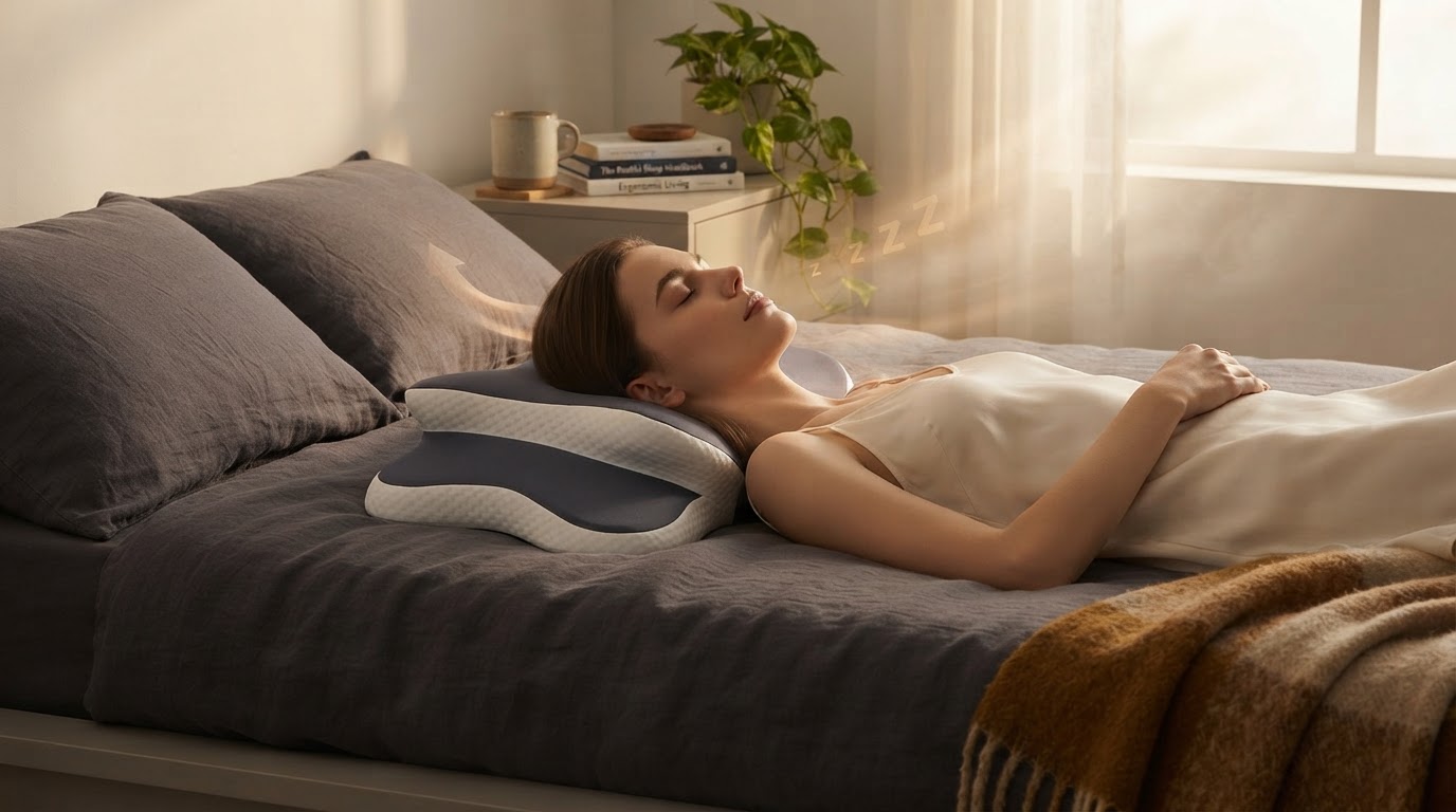 40% Off Pillow Ends Chronic Neck Pain for Sleepers
