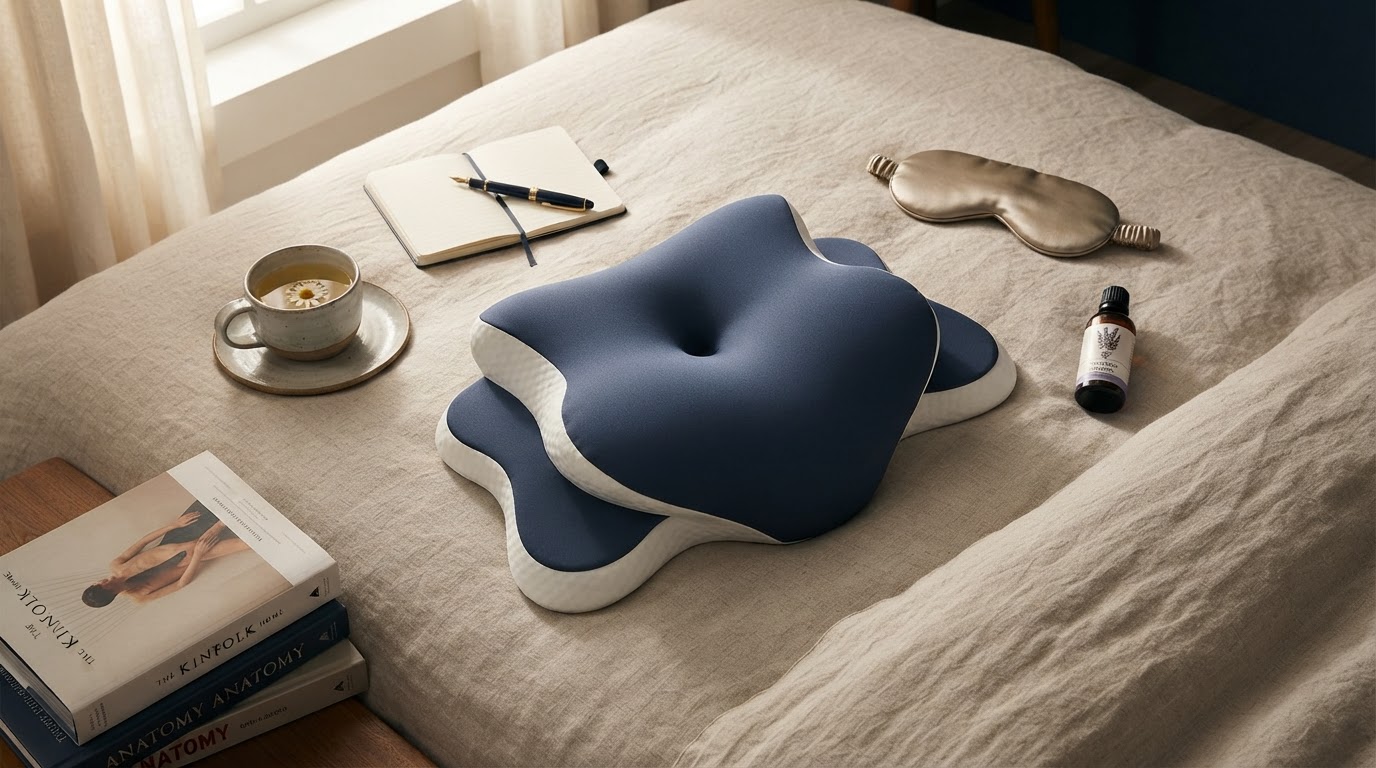 Cooling Memory Foam Cervical Pillow Neck Pain Relief Dynamics