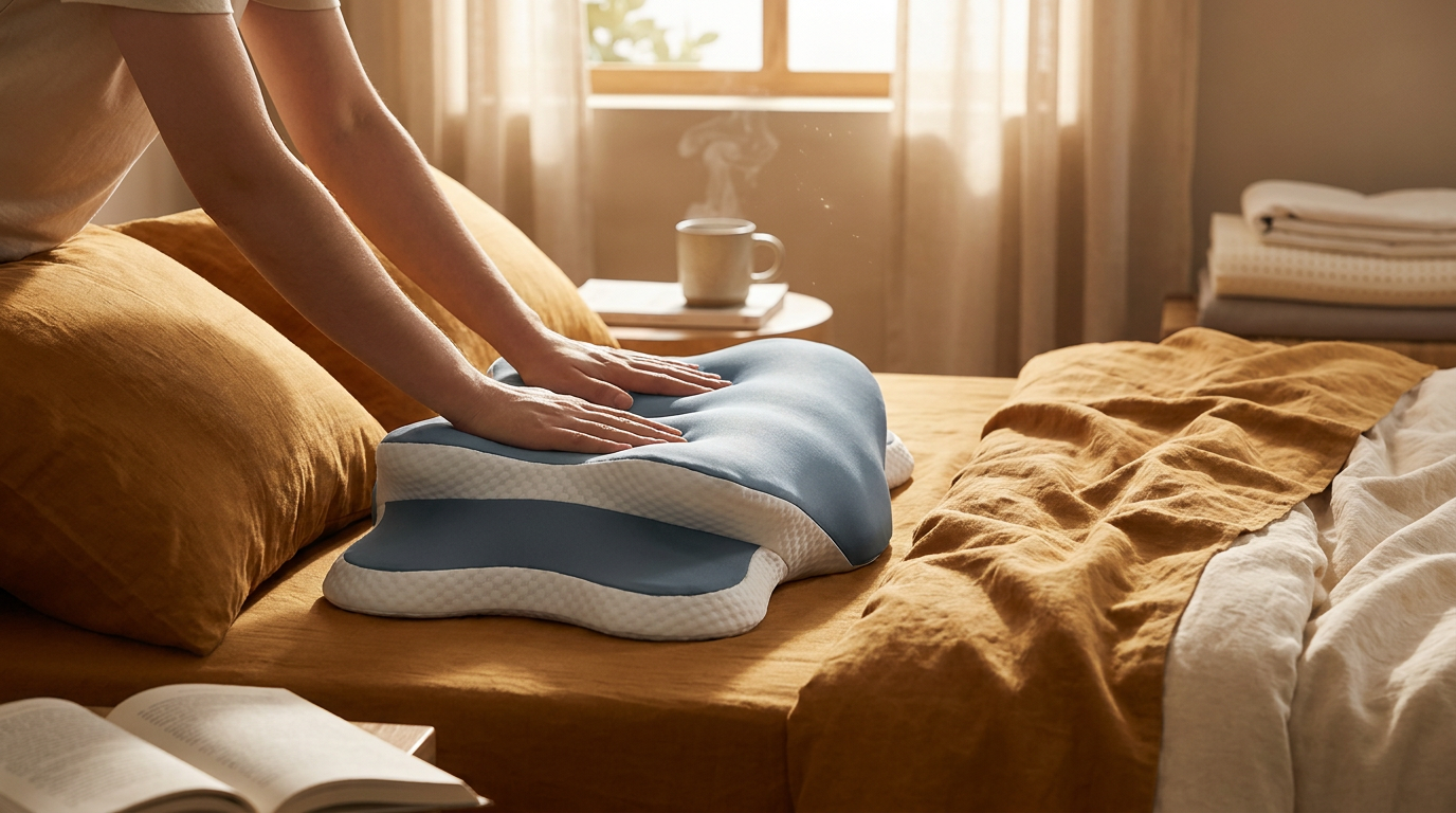 Field Testing High-Loft Memory Foam Cervical Pillow Relief