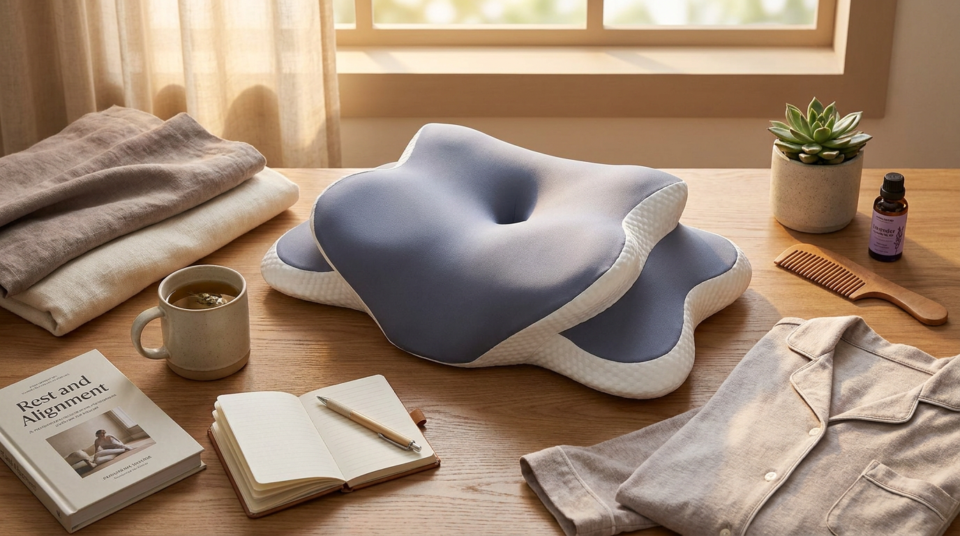 Restoring Alignment with Memory Foam Cervical Pillow Neck Pain Relief