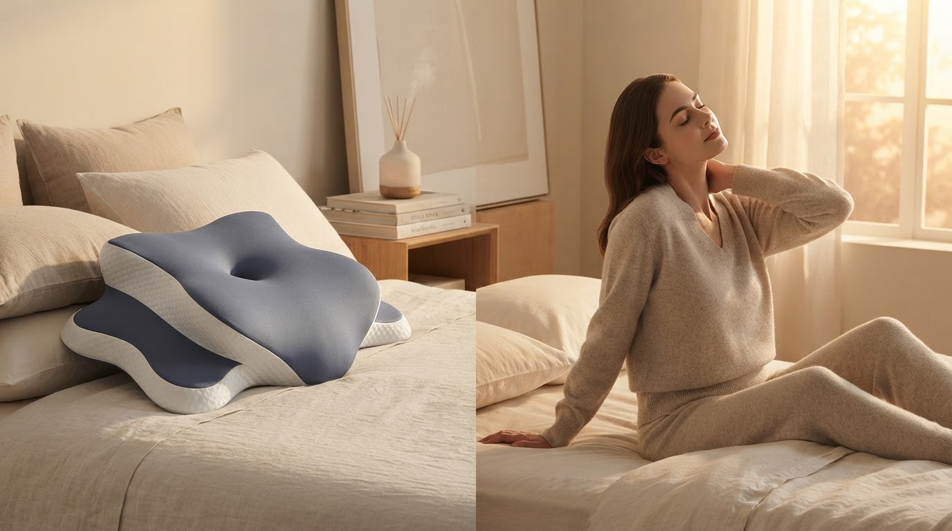 Memory Foam Cervical Pillow Neck Pain Relief Comparison