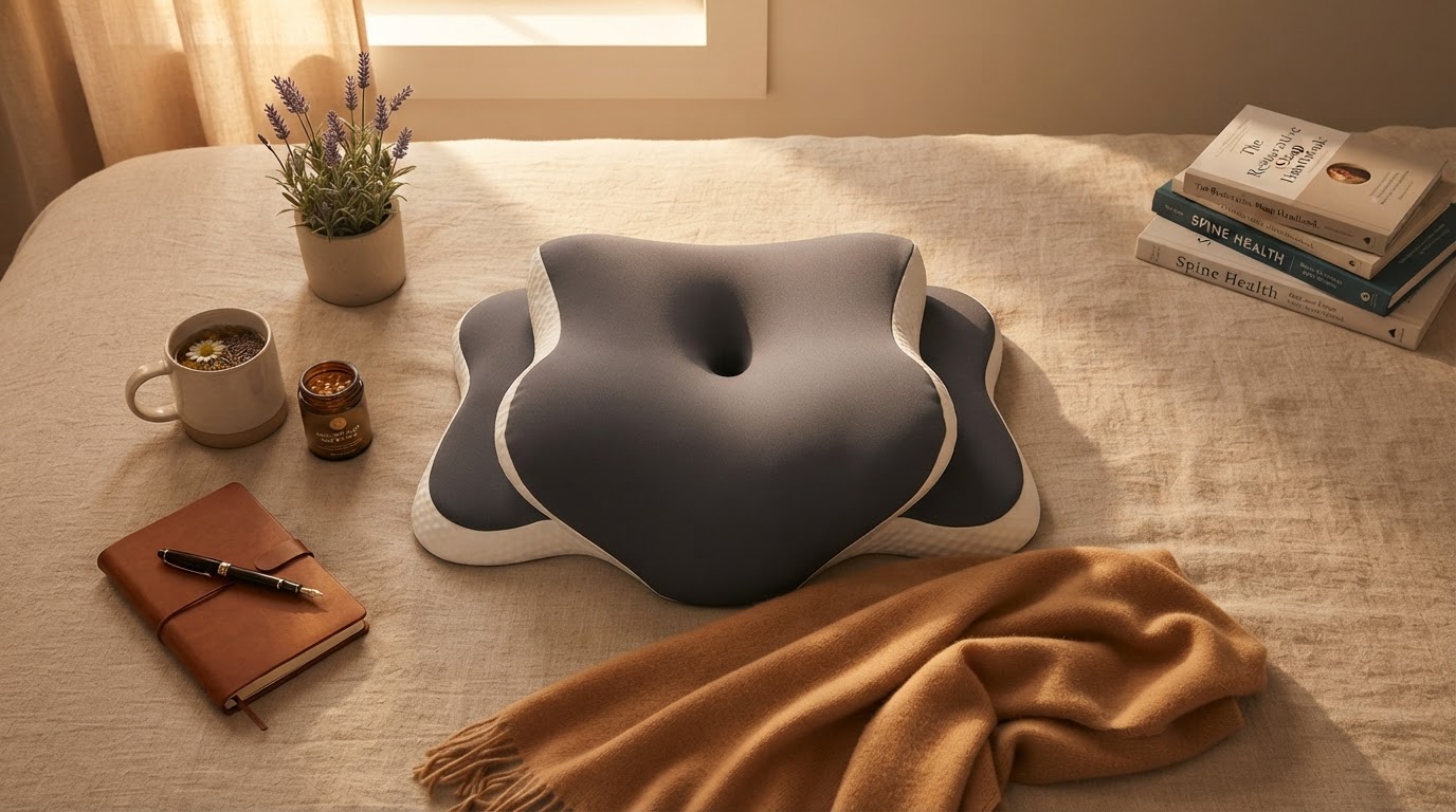 Optimizing Spine Alignment with Memory Foam Cervical Pillow Neck Pain Relief