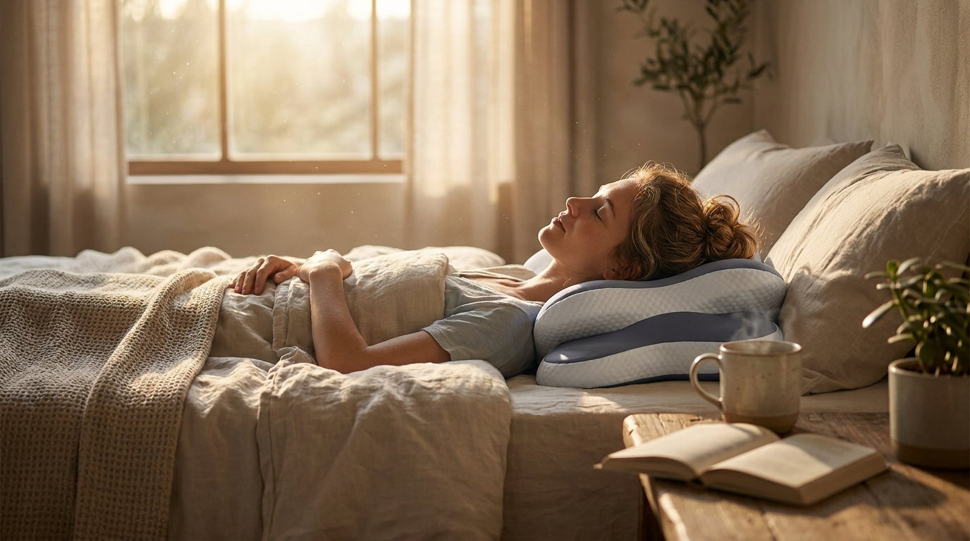 Struggling with Restless Sleep and Shoulder Stiffness? How Contour Support Helps