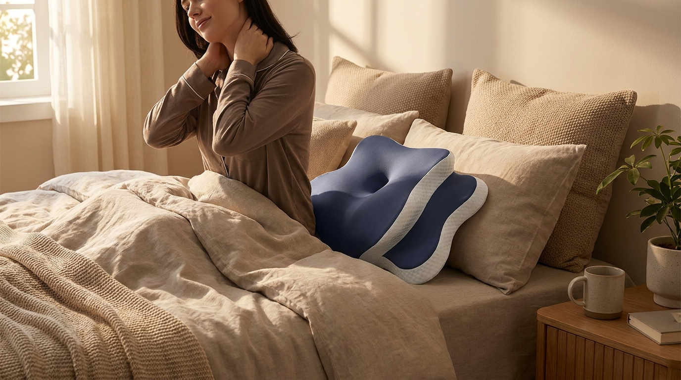 Can a Memory Foam Cervical Pillow Neck Pain Relief fix a stiff neck?