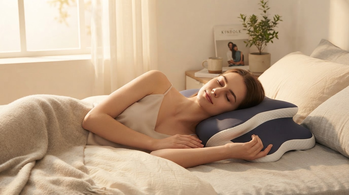 Woot! Discounts Ergonomic Memory Foam Pillows to $19.99