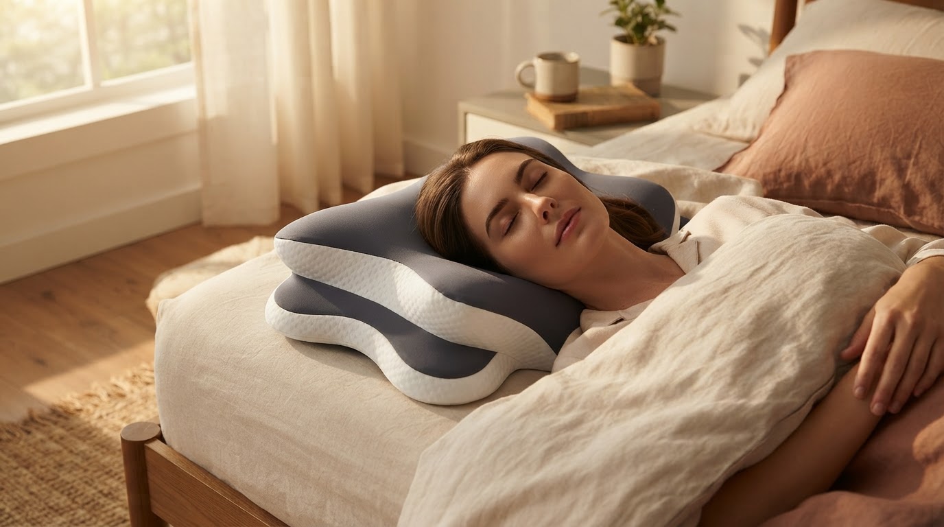 Woot Discounts Ergonomic Memory Foam Pillows to $19.99