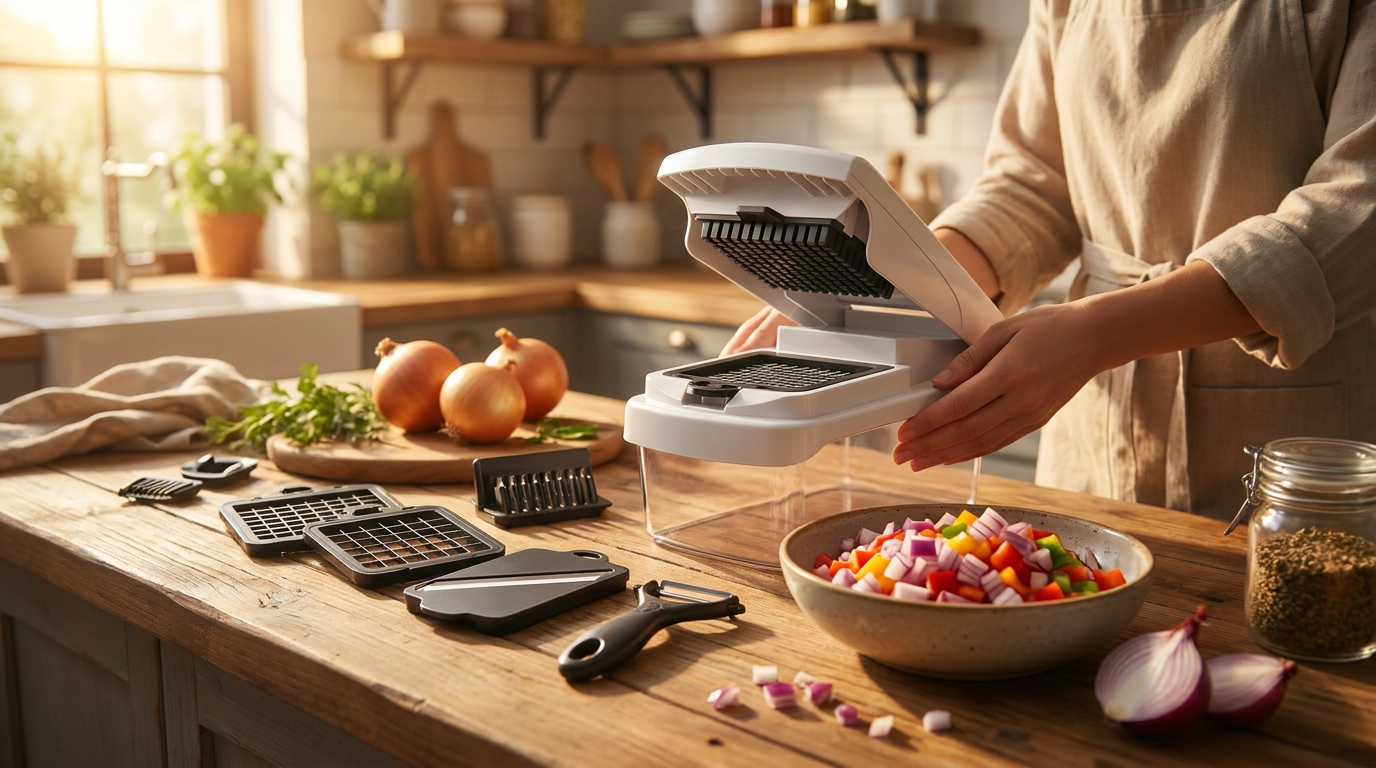 What is the best onion chopper pro for home kitchens?
