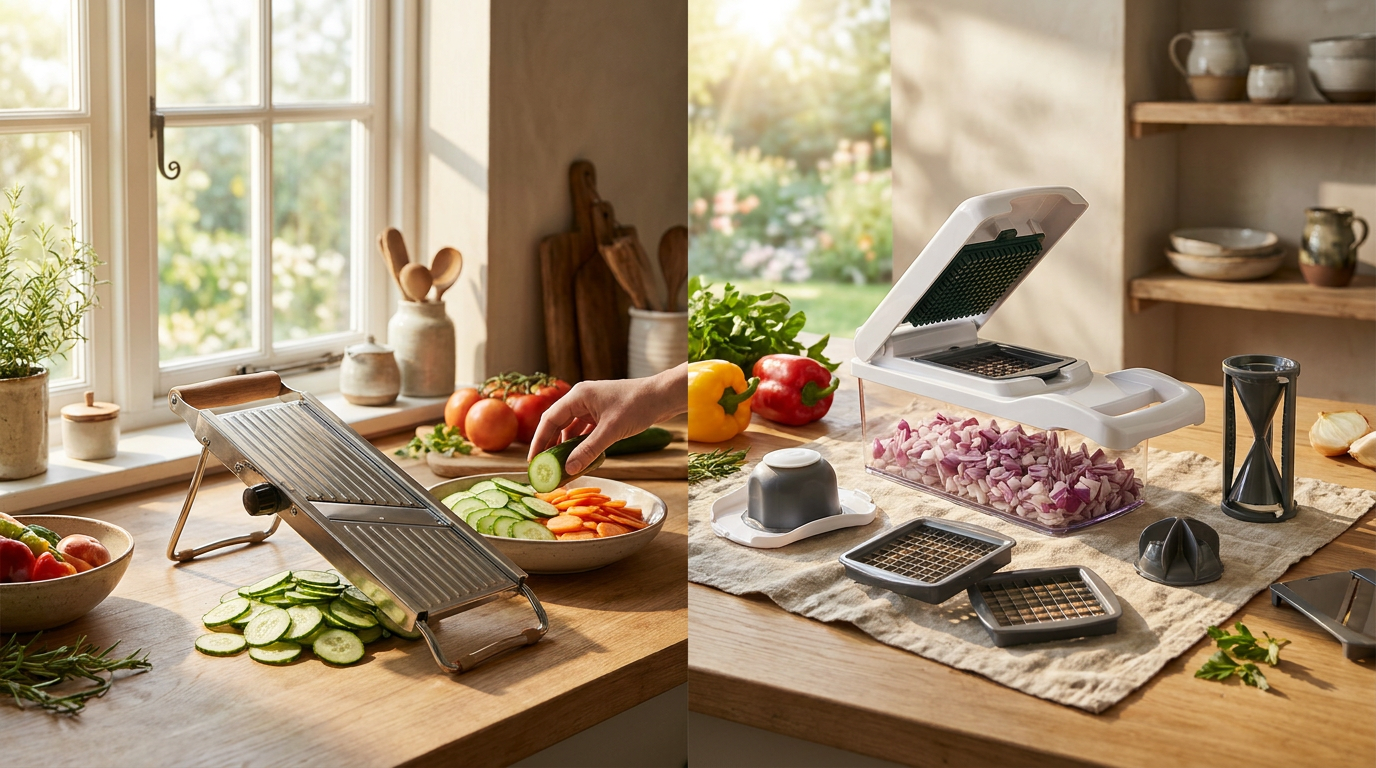 Does the Vegetable Chopper Set of 15 Replace a Mandoline?