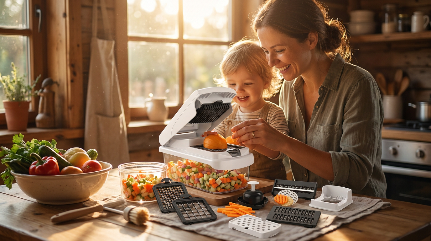 How to Clean Your Manual Food Processor and Mandoline