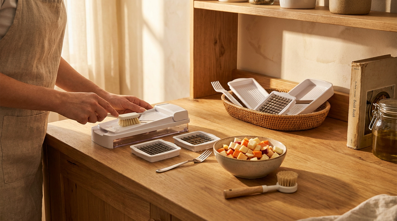 Efficiency Test: Vegetable Chopper Set of 15 Maintenance