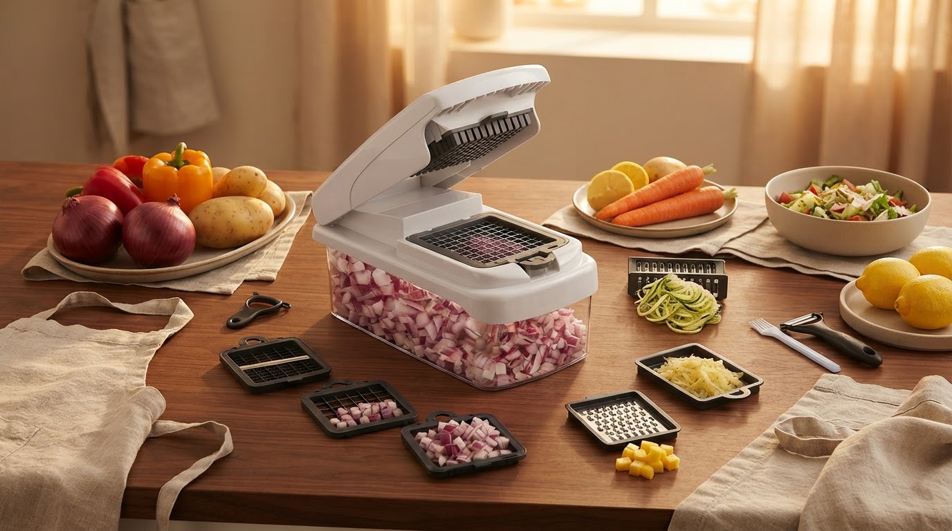 Efficiency With the Vegetable Chopper Set of 15