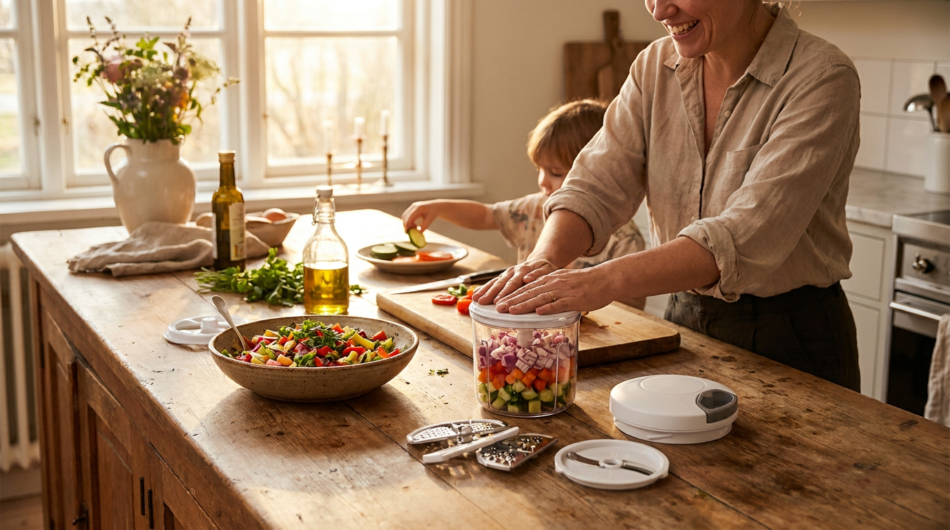 Streamlined Salad Prep with the Vegetable Chopper Set of 15