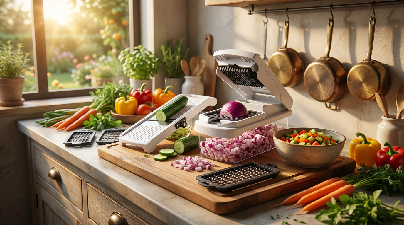 Mandoline vs. Chopper: The Right Tool for Every Kitchen