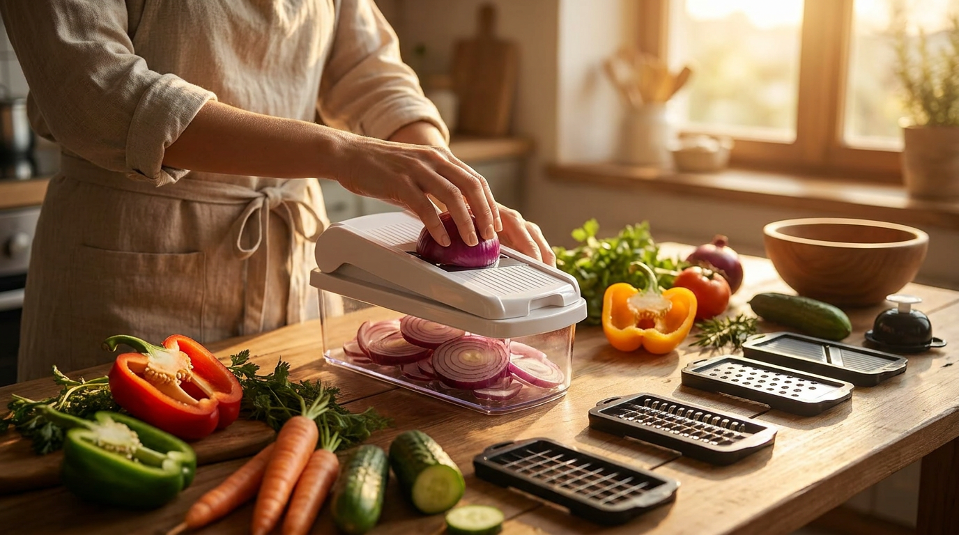 Mastering the Mandoline Slicer with the Set of 15