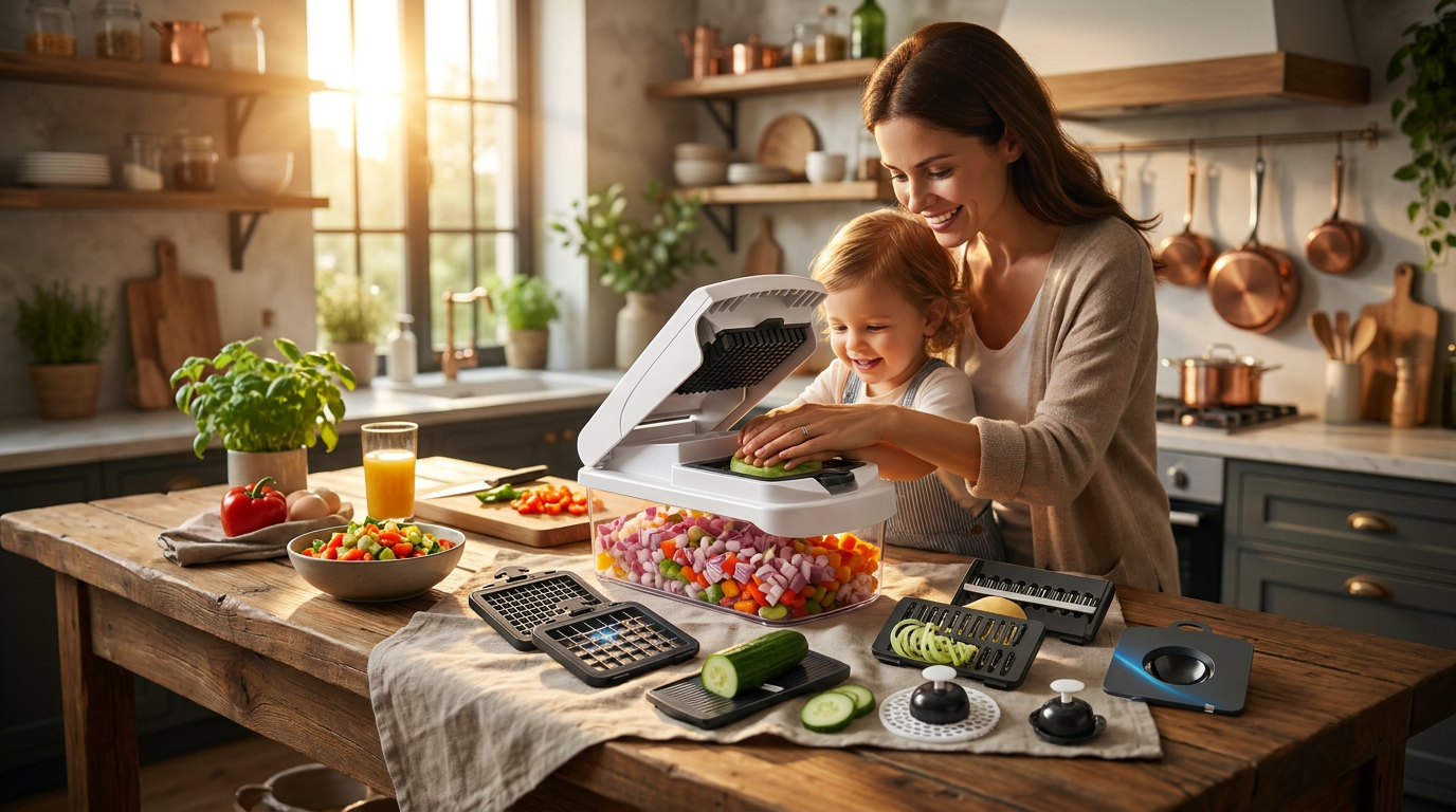 Mastering the Vegetable Chopper Set of 15 Setup